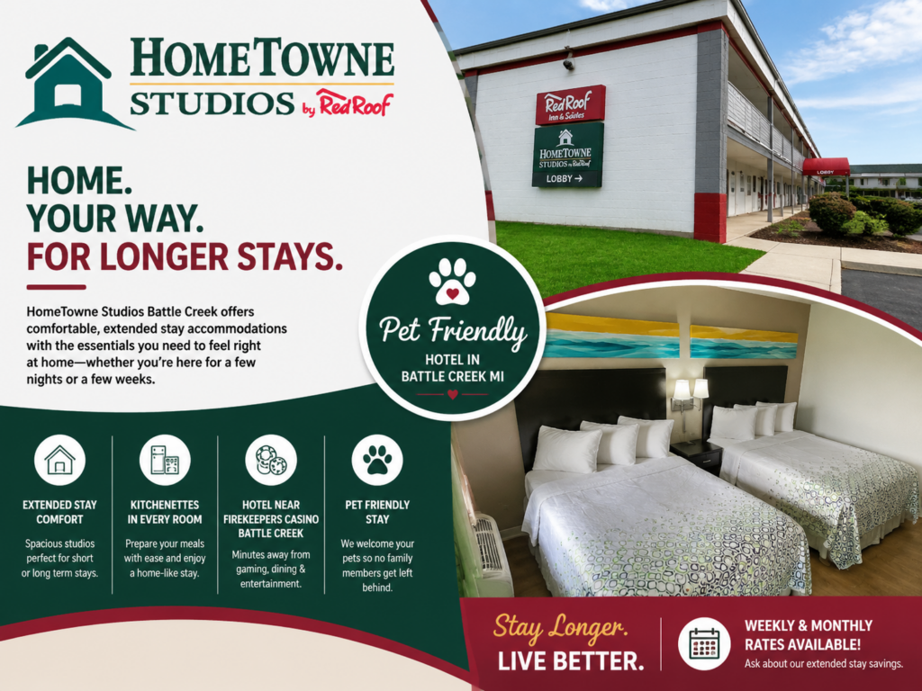 Affordable Extended Stay Suites in Battle Creek MI